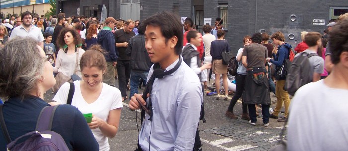 JULY FIRST THURSDAY OUTSIDE CULTIVATE, VYNER STREET...