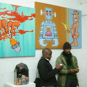 Charlie McFarley's wall, one week in the spring