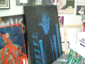 The black one before I touched it