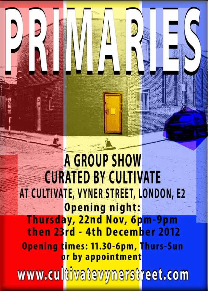 PRIMARIES @ Cultivate, November 2012