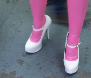 Someone in the gallery, yesterday