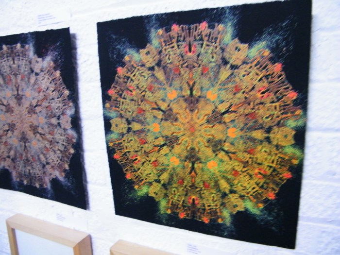 LYNNE BLACKBURN screenprints, Cultivate, November 2012