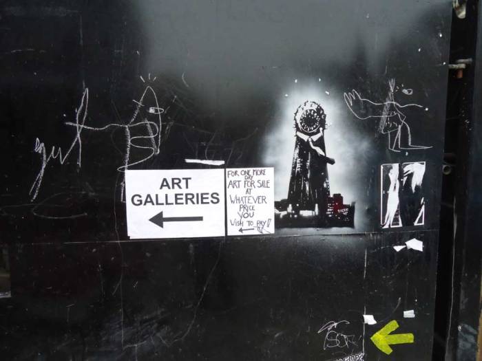 Sunday, one more day, Vyner Street...