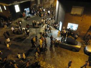 Our corner, First Thursday...