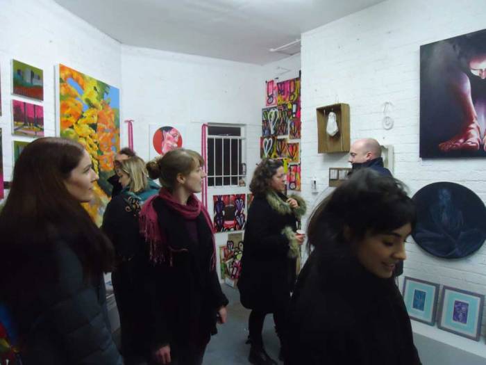 JANUARY FIRST THURSDAY and that big Julie Caves piece...