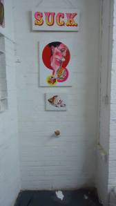 Emma's slice of wall, Feb 2014