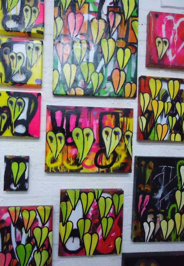 SEAN WORRALL - New layers, new leaves, new growth, new work, Jan 2013 