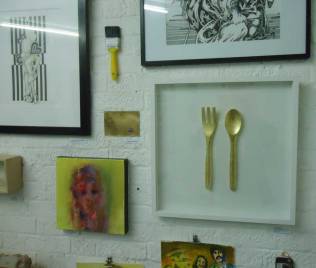 Amy Dignam's kitchen utensils...