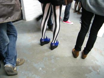 Shoes in the gallery