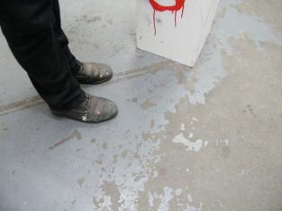 Shoes in the gallery