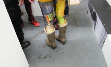 Shoes in the gallery