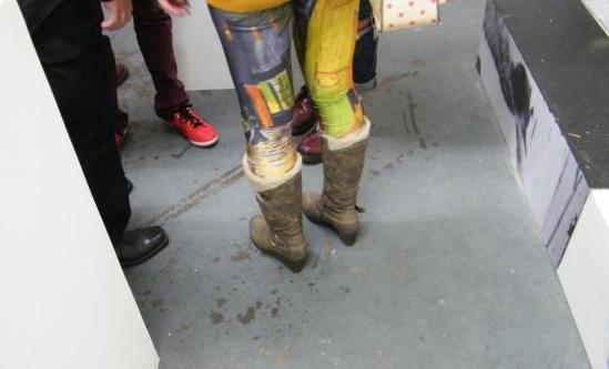 Shoes in the gallery