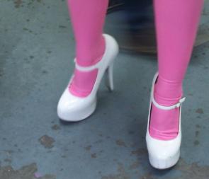 Shoes in the gallery