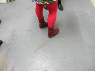 Shoes in the gallery