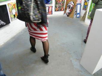 Shoes in the gallery