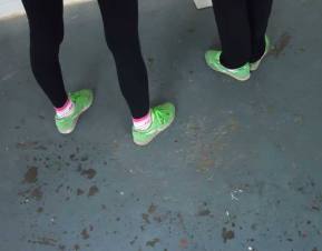 Shoes in the gallery