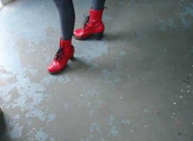 Shoes in the gallery