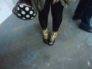 Shoes in the gallery