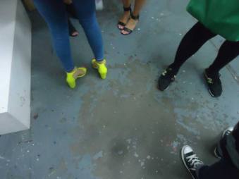 Shoes in the gallery